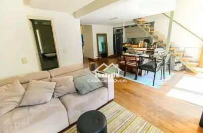 Vende apartamento com 116m², 1 suíte, mezanino, 2 vagas e parque privativo, no panamby