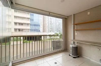 Vende apartamento com 41m², 1 dormitório, 1 vaga e lazer, no brooklin