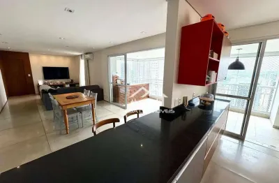 Vende apartamento de 142m², com 3 suítes, 2 vagas e varanda gourmet