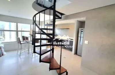 Vende ou aluga cobertura com 105m² na vila clementino.