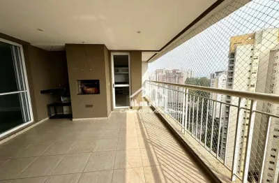 Vende apartamento de 168m², com 3 suítes, 3 vagas, varanda gourmet e depósito, na vila andrade