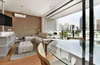 Vende ou aluga apartamento mobiliado com 67m², de alto padrão na vila olímpia