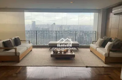 Apartamento para locação, 300m², 3 suítes, 4 vagas, no parque cidade jardim