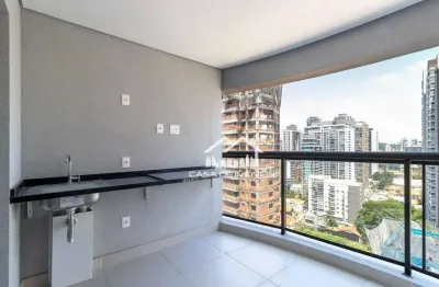 Vende apartamento tipo studio com 32m² e lazer incrível, no brooklin.