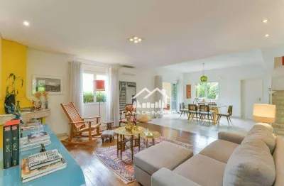 Vende casa em condomínio com 273m², 4 suítes, 3 vagas e espaço gourmet, no campo belo.