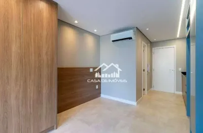 Vende apartamento com 50m², 1 dormitório, 1 vaga, no brooklin