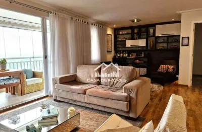 Vende apartamento lindo com 145m², 3 suítes, 1 escritório, 3 vagas e lazer, no morumbi