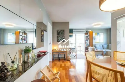 Apartamento à venda, 85m² 2 dormitórios, 1 suíte, 1 vaga, no campo belo