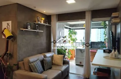 Vende apartamento de 58m², com 2 dormitórios, sendo 1 suíte e 1 vaga, na vila andrade.