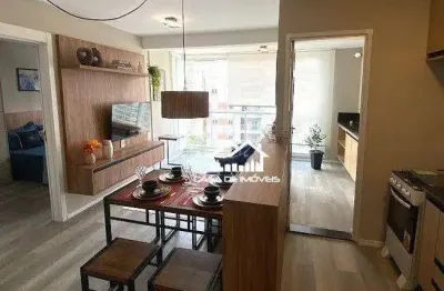 Vende apartamento de 38m², com 1 dormitório e 1 vaga, na vila andrade.