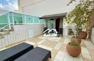 Aluga, cobertura, penthouse, mobiliada, brooklin, 3 dormitórios, 2 suítes, piscina, churrasqueira e lazer completo