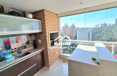 Vende apartamento com 171m² em condomínio clube na vila andrade.