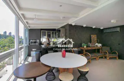 Vende cobertura duplex com 260m², 3 suítes, espaço gourmet  e excelente localização, na vila andrade.