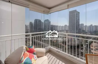 Vende ou aluga apartamento no brooklin, com lazer completo, 67m², 2 dormitórios e 1 vaga.