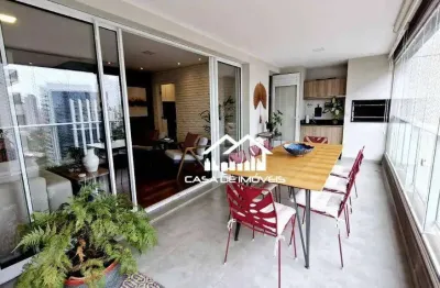 Apartament à venda, 134m², 3 suítes, 2 vagas, no brooklin