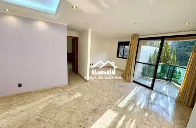 Vende apartamento de 60m², com sala estendida, 1 suíte, 2 vagas, lazer completo na vila andrade.