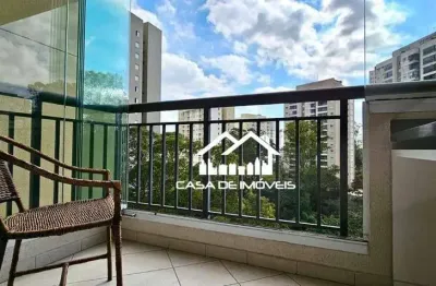 Vende apartamento com 51m², no morumbi, em condomínio clube.