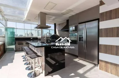 Vende cobertura com jacuzzi, espaço gourmet, 146m², 3 suítes e 2 vagas, no morumbi.