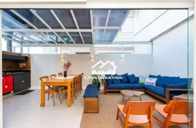 Vende casa em condomínio com 259m², 3 suítes, 3 vagas