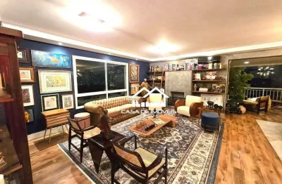 Apartamento à venda morumbi com 260 m², 4 suítes, 4 vagas, varanda gourmet e lazer clube, na vila andrade.