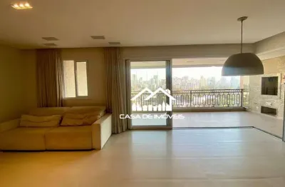 Vende ou aluga apartamento com 156m², 3 suítes e lazer completo com quadra de tênis, na vila olímpia.