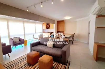 Aluga apartamento mobiliado com 112m², com 3 dormitórios e lazer clube, na vila olímpia
