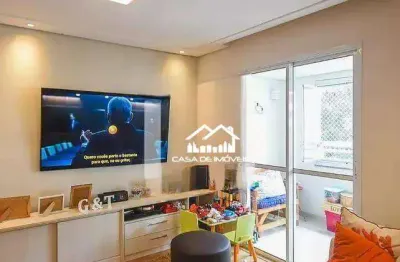 Vende apartamento com 79m², 2 suítes, 2 vagas e lazer clube, no morumbi