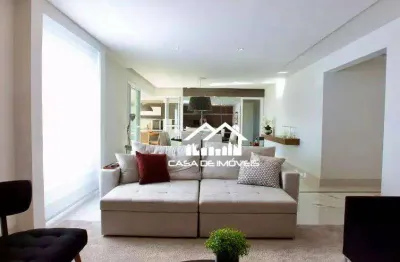 Vende ou aluga apartamento com 3 suítes, mobiliado, varanda gourmet e lazer completo, na vila olímpia.