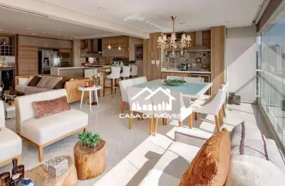 Venda apartamento com 3 dormitórios, 1 suíte, varanda gourmet e lazer completo, no brooklin