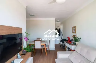 Vende apartamento de 63m², com 3 dormitórios e 1 vaga, na vila sta catarina.