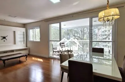 Aluga apartamento de 107m², com 2 dormitórios, sendo 1 suíte e 2 vagas, na vila andrade.