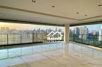 Vende ou aluga, apartamento com 3 suítes, varanda gourmet, elevador privativo, ar condicionado, lazer completo, no brooklin