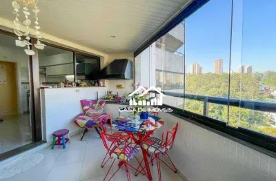 Vende apartamento de 193m³, com 3 suítes, 3 vagas e varanda gourmet no jardim ampliação
