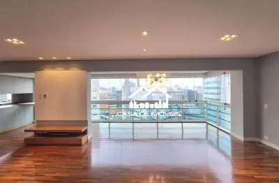 Aluga apartamento com 139m², 2 suítes, suíte master com closet imenso, 2 vagas, lazer clube, no melhor da vila olímpia.