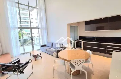 Aluga apartamento mobiliado com 97m², 2 dormitórios, 2 vagas, bosque privativo, no panamby.