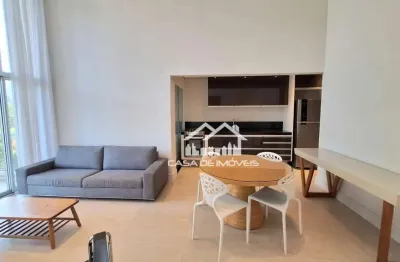 Aluga apartamento mobiliado com 97m², 2 dormitórios, 2 vagas, bosque privativo, no panamby.