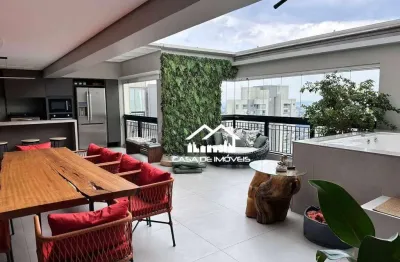 Vende cobertura de 167m², com 2 suítes, 3 vagas e área gourmet na vila andrade