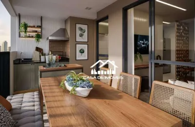 Vende apartamento de 60m³, com 2 dormitórios, 1 suíte e 1 vaga na vila andrade