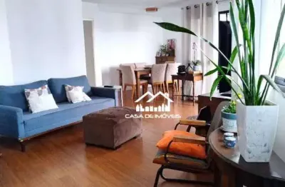 Aluga apartamento de 120m², com 3 dormitórios sendo 2 suítes e 3 vagas na vila andrade.