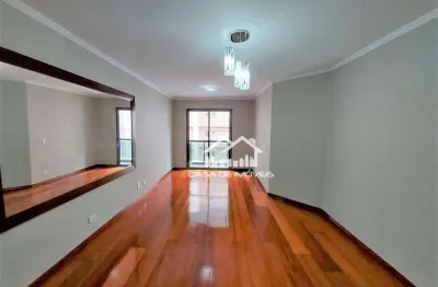 Aluga apartamento com 98m², 3 dormitórios, 1 suíte, 2 vagas e lazer, em moema.