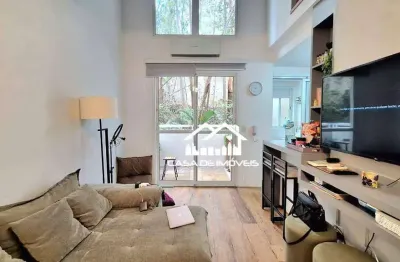 Apartamento duplex para venda ou locação, mobiliado, com 48m², na Vila Andrade.