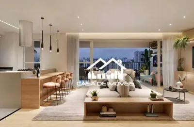 Vende apartamento de 141m², com 4 dormitórios, sendo 2 suítes, 3 vagas e varanda gourmet, na vila andrade