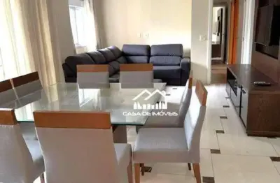 Aluga apartamento mobiliado com 97m², 2 suítes, 2 vagas e lazer clube, na vila olímpia.
