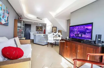 Vende cobertura de 130m³, com 3 dormitórios, 1 suíte, 2 vagas e linda vista na vila andrade