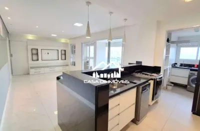 Aluga apartamento semi mobiliado no panamby, com 94m² e 2 suítes.