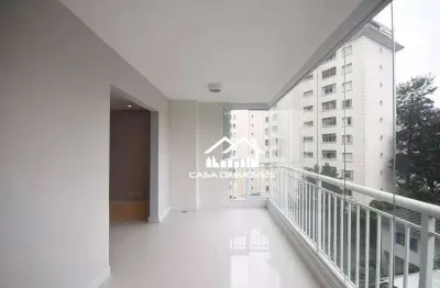 Vende apartamento de 110m², com 3 dormitórios, sendo 1 suíte, 2 vagas e varanda na vila andrade