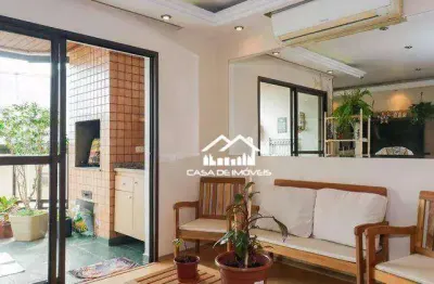 Vende apartamento com 80m², 3 dormitórios, varanda gourmet e 2 vagas, na Vila Suzana