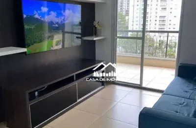 Vende ou aluga apartamento de 83m², com 3 dormitórios sendo 1 suíte e 1 vaga na vila andrade.