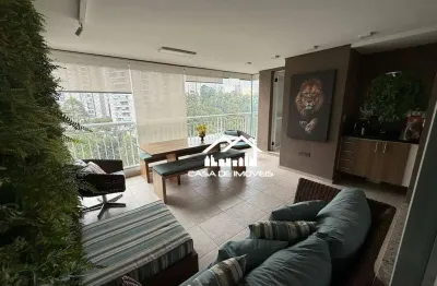 Vende apartamento 168m², com 3 suítes, 3 vagas e varanda gourmet na vila andrade