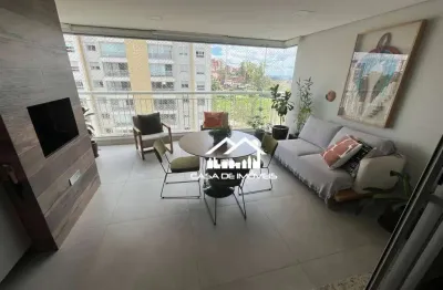 Aluga apartamento de 168m², com 3 suítes, escritório, 3 vagas e varanda na vila andrade